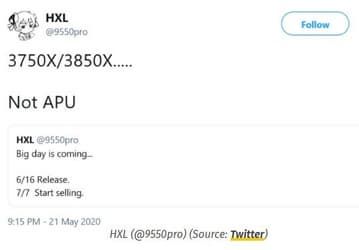 Еще один удар по Intel. AMD готовит недорогие восьмиядерники Ryzen 7 3850X и 3750X