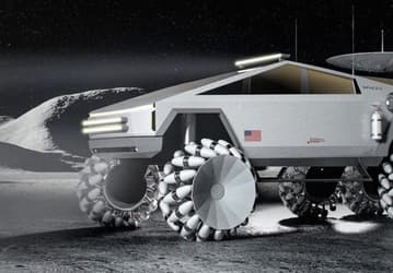 Дизайнер превратил Tesla Cybertruck в крутой луноход