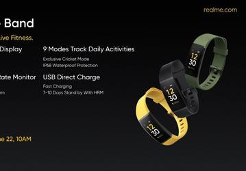 Стартовали европейские продажи фитнес-браслета Realme Band