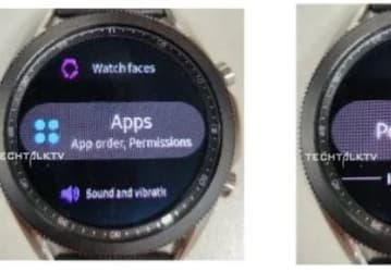Умные часы Samsung Galaxy Watch 3 на живых фото со включенным экраном