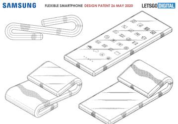 Смартфон-матрас — новый форм фактор от Samsung. Это лишь патент, но выглядит весьма занятно