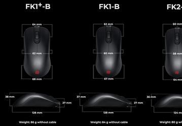У новых мышей BenQ серий Zowie FK-B и ZA-B есть одно важное отличие от их предшественниц