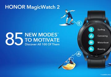 Умные часы Honor MagicWatch 2 получили большое обновление. 85 новых спортивных режимов
