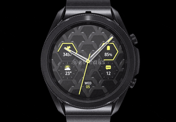 Samsung Galaxy Watch 3 в титановом корпусе на новом изображении со всех сторон