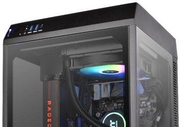 Корпус Thermaltake Tower 100 рассчитан на платы типоразмера mini-ITX