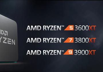 Представлены процессоры AMD Ryzen 3000XT 