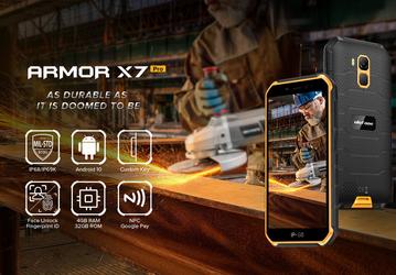 Неубиваемый компактный смартфон с NFC и Android 10 за 80 долларов. Ulefone Armor X7 Pro поступает в продажу