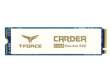 Твердотельный накопитель T-Force Cardea Ceramic C440 оснащен интерфейсом PCIe 4.0