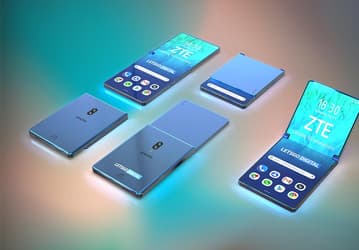 ZTE планирует выпуск смартфона со складным экраном