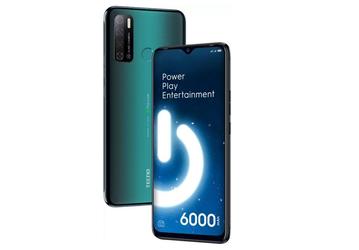 7 дюймов, 6000 мА•ч и стереодинамики за 130 долларов. Представлен смартфон Tecno Spark Power 2 