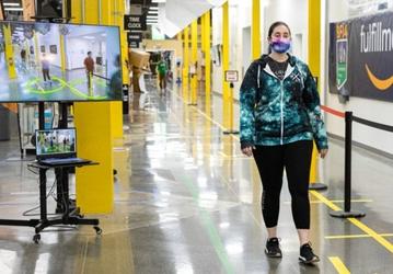 Amazon внедряет технологии искусственного интеллекта, чтобы обеспечить дистанцию между сотрудниками