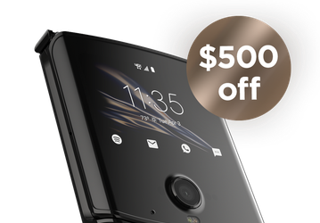 Складной смартфон Motorola Razr подешевел на $500