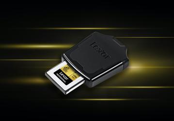 Устройство для работы с картами памяти Lexar Professional CFexpress USB 3.1 Reader обеспечивает скорость чтения до 1050 МБ/с