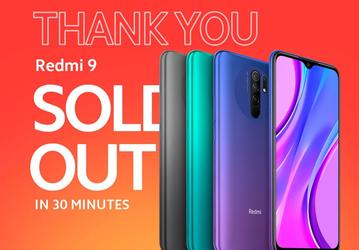 Всю партию Redmi 9 смели с прилавков