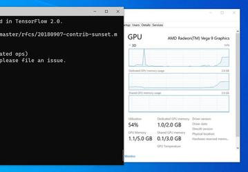 Компания AMD объявила о поддержке проекта аппаратного ускорения машинного обучения в Windows 10