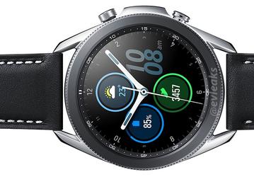 Умные часы Samsung Galaxy Watch 3 на самом большом и качественном рендере