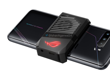 Активная воздушная система охлаждения смартфона Asus ROG Phone 3. Громоздко, но рассчитано на игры