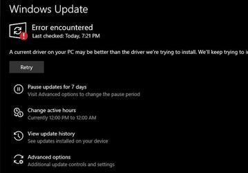Сбой Windows 10 приводит к бесконечной загрузке старых драйверов. Что делать