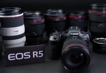 Фотогалерея дня: беззеркальная камера Canon EOS R5