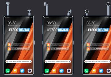 Первый смартфон Xiaomi с отсеками для хранения беспроводных наушников и подэкранной камерой