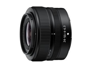 Nikon называет Nikkor Z 24-50mm f/4-6.3 самым коротким и легким зум-объективом для полнокадровых беззеркальных камер