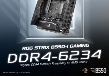 Память DDR4-6200+ и CPU на частоте 5,8 ГГц. Гибридный процессор AMD Ryzen 7 4750G – король разгона?