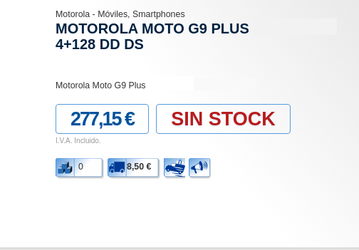 Смартфон Moto G9 Plus оценили в 277 евро