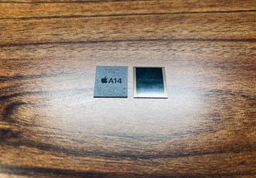 Качественные живые фото SoC Apple A14 и сравнение челок iPhone 12 и iPhone 11 Pro 
