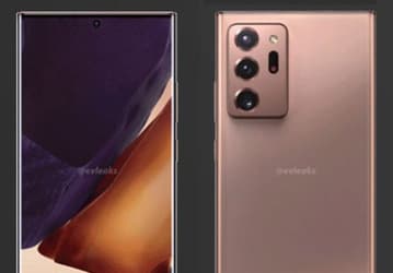 Главный смартфон Samsung второго полугодия 2020 года на изображении со всех сторон