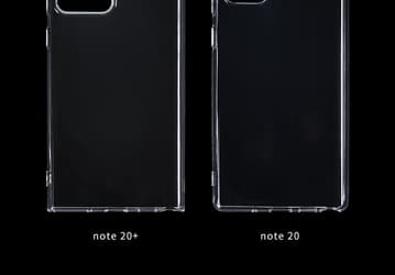 Одно изображение позволяет сравнить габариты Samsung Galaxy Note20+ и Note20