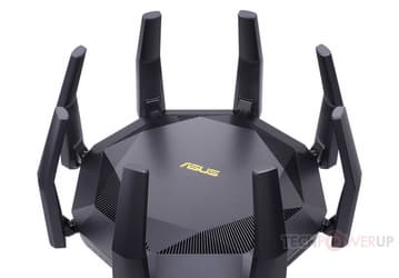 Маршрутизатор Asus RT-AX89X оснащен восемью антеннами и двумя портами 10GbE