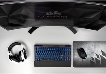 Толщина игрового коврика для мыши Сorsair MM150 — всего 0,5 мм