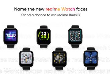 Часы Realme Watch получат 20 новых циферблатов, а пользователям предлагают наушники за лучшие варианты названий 