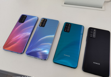 Новейший Honor впервые показали вживую во всех цветах перед завтрашним анонсом