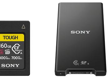Sony выпускает первые в мире карты памяти CFexpress Type-A