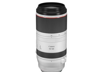 Объектив Canon RF100-500mm F4.5-7.1 L IS USM оценен в 2699 долларов