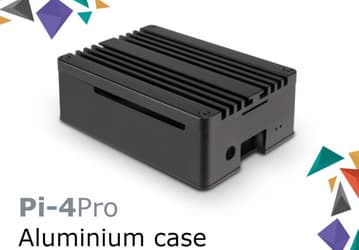 Алюминиевый корпус Akasa Pi-4 Pro для Raspberry Pi 4 одновременно играет роль радиатора