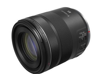 Объектив Canon RF85mm F2 Macro IS STM обеспечивает увеличение 0,5x и подходит для съемки портретов