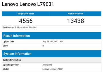 Возможности Snapdragon 865+ и 16 ГБ ОЗУ. В тесте засветился геймерский Lenovo Legion
