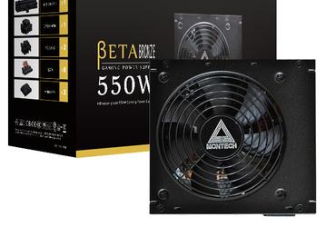 В серию Montech Beta Series 80 Plus Bronze вошли блоки питания мощностью 550 и 650 Вт