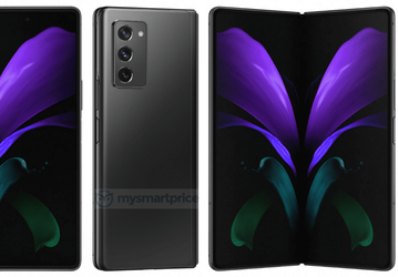 Флагман со складным экраном за $2000. Samsung Galaxy Z Fold 2 5G на больших официальных рендерах