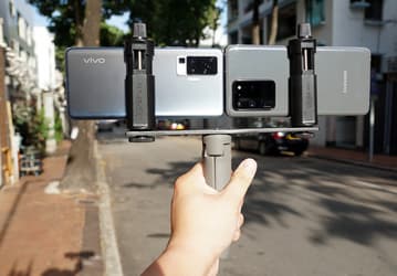 Vivo X50 Pro с суперстабилизацией ночью фотографирует лучше, чем Samsung Galaxy S20 Ultra