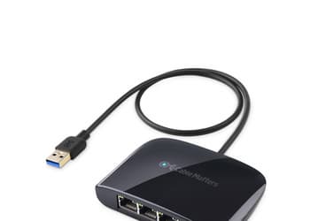 Cable Matters совмещает в одном устройстве адаптер Ethernet-USB и коммутатор Gigabit Ethernet