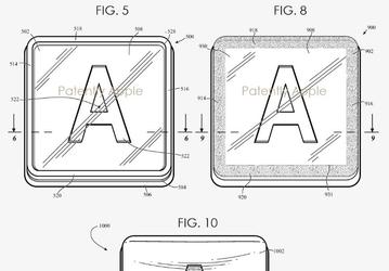 В Apple изобрели прозрачные колпачки для клавиш