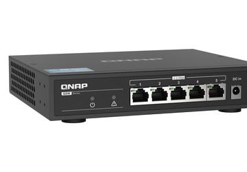 Компания Qnap представила свой первый сетевой коммутатор 2.5GbE