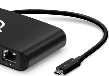 Стыковочная станция OWC Thunderbolt 3 Mini Dock позволяет подключить два монитора 4К