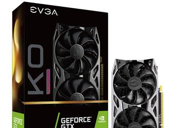 Представлена видеокарта EVGA GeForce GTX 1650 KO с GDDR6