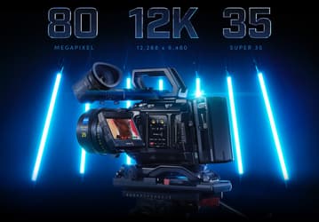 Камера Blackmagic URSA Mini Pro позволяет снимать видео 12K в формате RAW с частотой 60 к/с