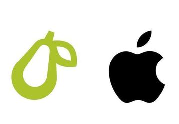 Apple атакует «грушевый» стартап Prepear и десятки других компании с «фруктовыми» логотипами