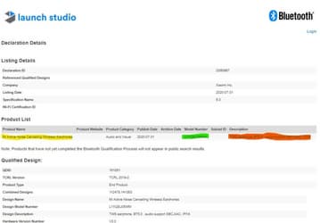 Первые полностью беспроводные наушники Xiaomi с активным шумоподавлением уже на подходе